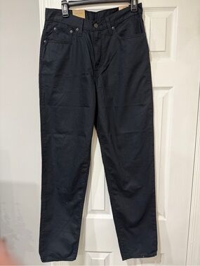 Levi's Black High-Waist Mom Jeans